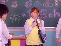 オナニー、フェラ、女子校生の並木優動画イメージ