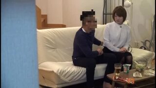 フェラ、着衣、色白の素人動画イメージ
